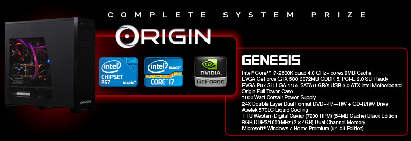 Origin PC Complete System