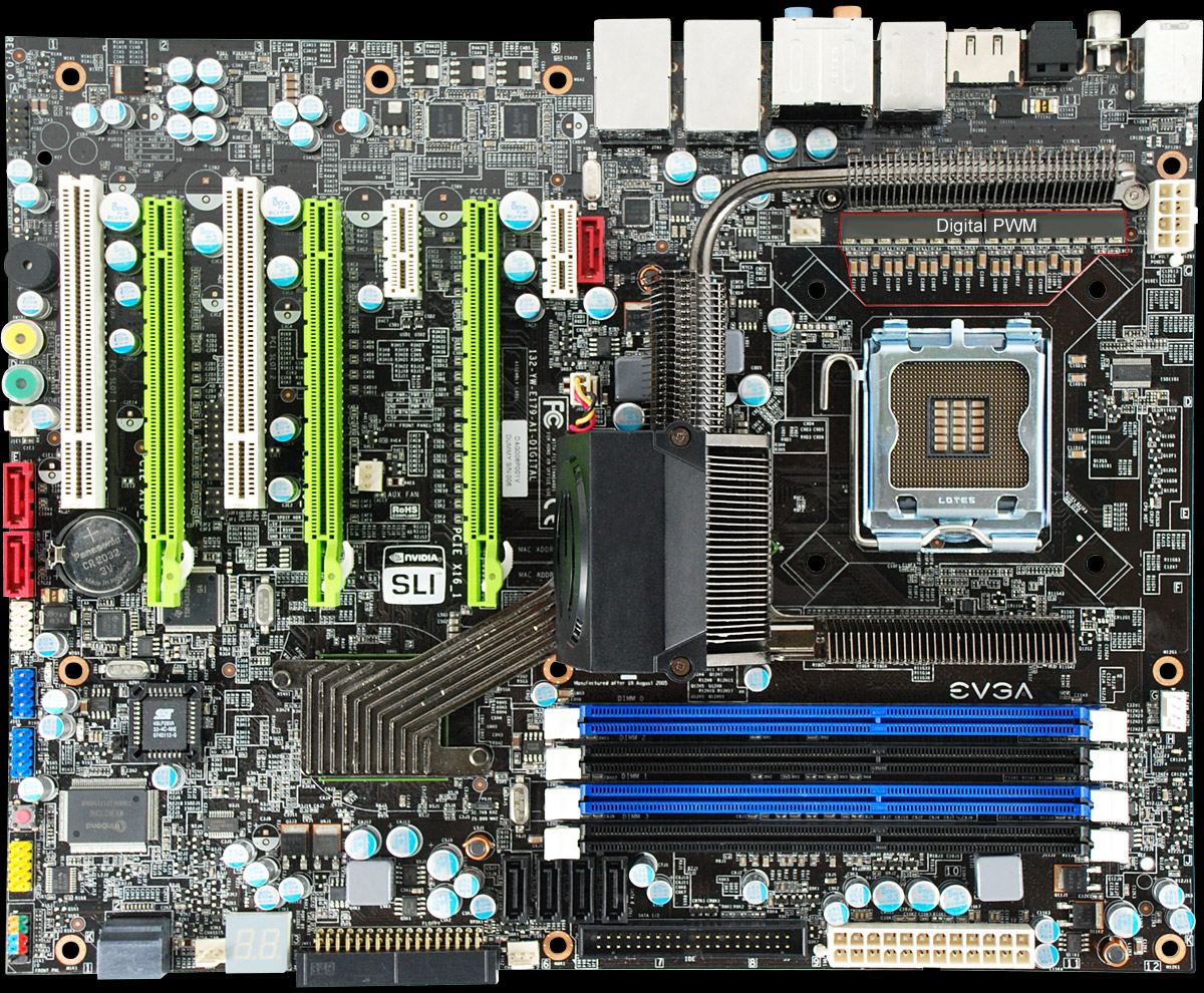 EVGA 132-CK-NF79-TR nForce 790i SLI ULTRA BIOS CHIP