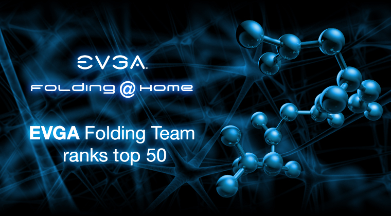 EVGA Folding Team ranks top 50!