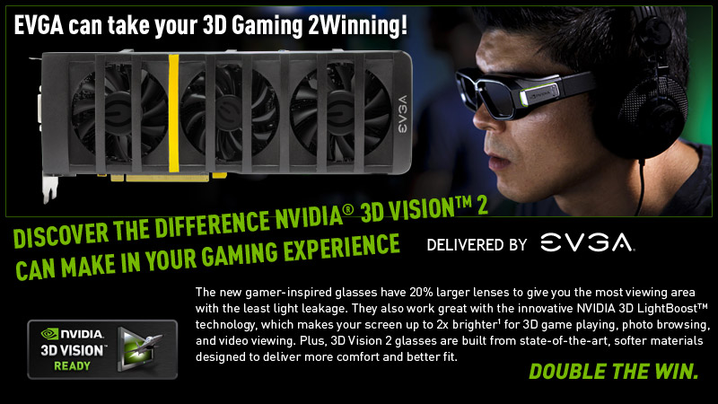 EVGA GTX 560 2Win 3D Surround in one card