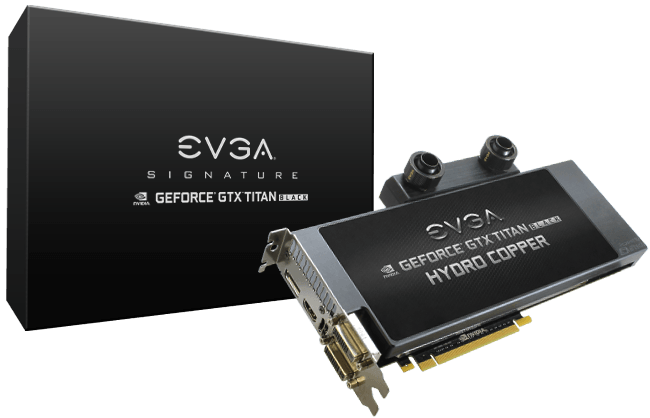 EVGA GeForce GTX TITAN Black Hydro Copper Signature