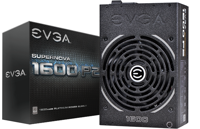 EVGA SuperNOVA 1600 P2 Box and Product Shot