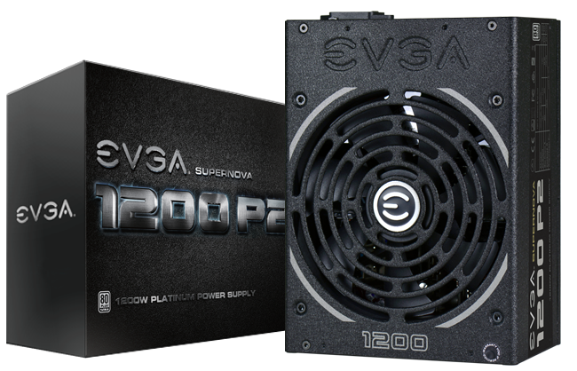 EVGA SuperNOVA 1200 P2 Box and Product Shot