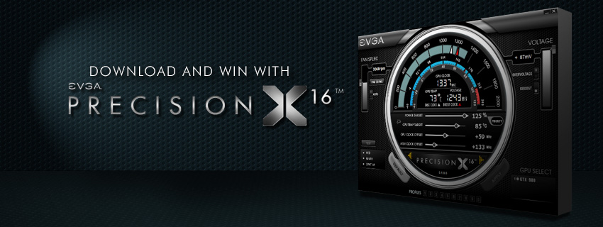 PrecisionX 16™ Promotion Header