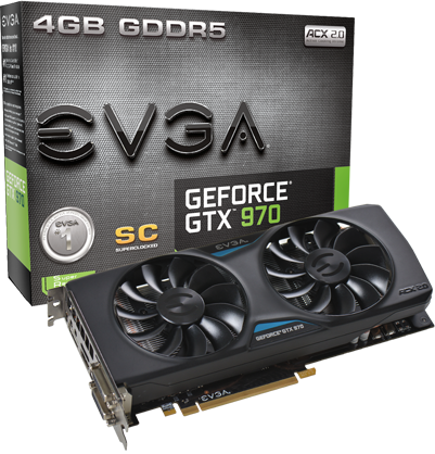 EVGA GeForce GTX 970 Superclocked ACX 2.0