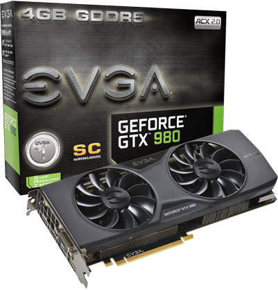 EVGA GeForce GTX 980 Superclocked ACX 2.0