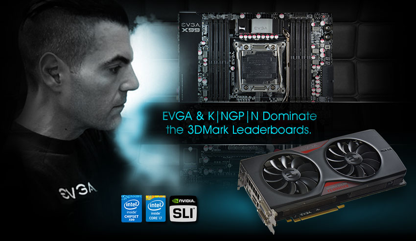 EVGA & K|NGP|N Dominate the 3DMark Leaderboards