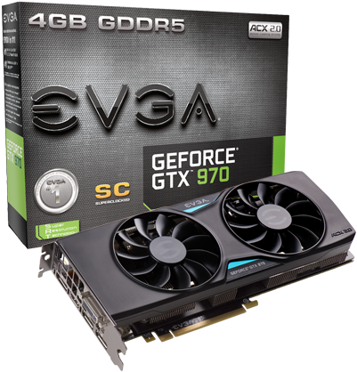 EVGA GeForce GTX 970 Superclocked ACX 2.0+