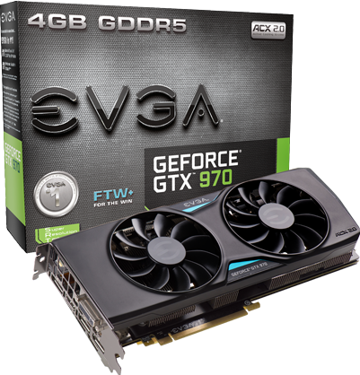 EVGA GeForce GTX 970 FTW+ ACX 2.0