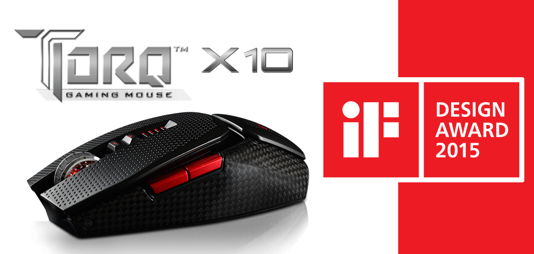 EVGA TORQ X10 Winner of iF Design Award 2015