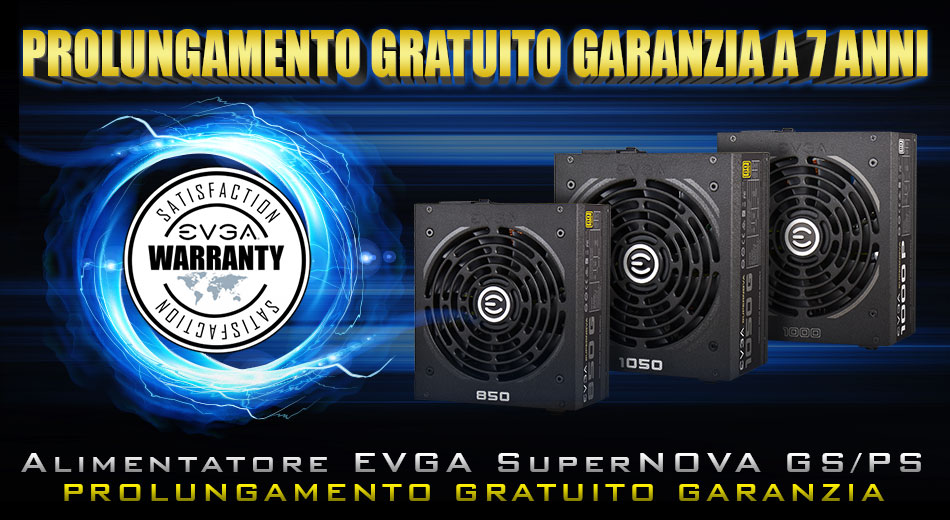 EVGA SuperNOVA GS/PS Power Supply – FREE Warranty Upgrade!