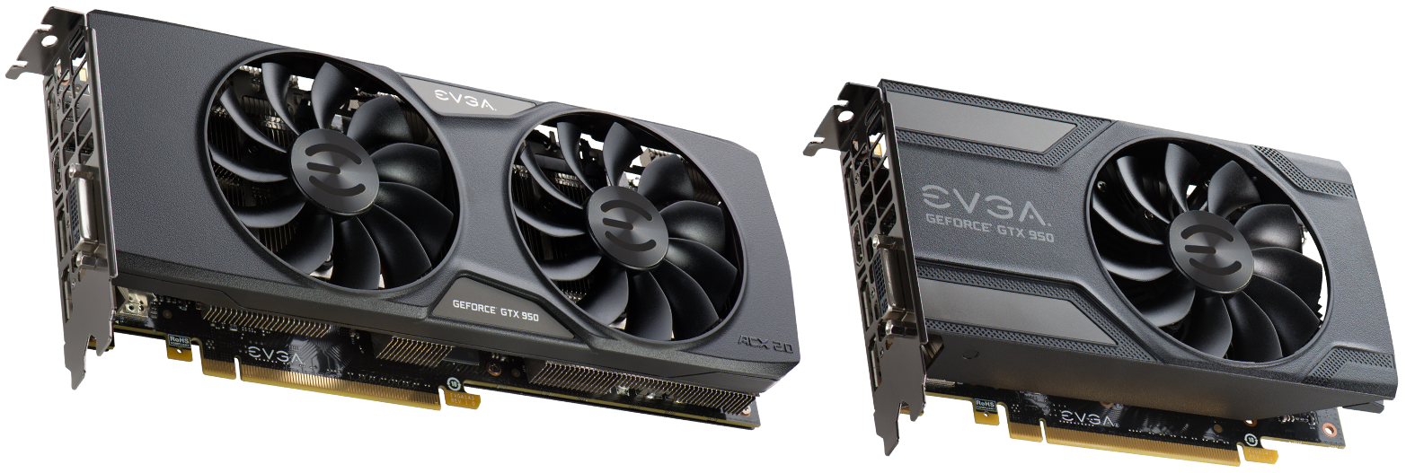 EVGA GeForce GTX 950 Cards