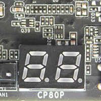 Monitor de temperatura de CPU en la tarjeta madre