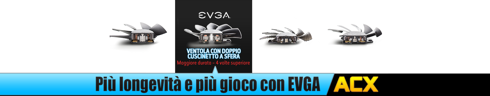 Più longevità e più gioco con EVGA ACX 3.0