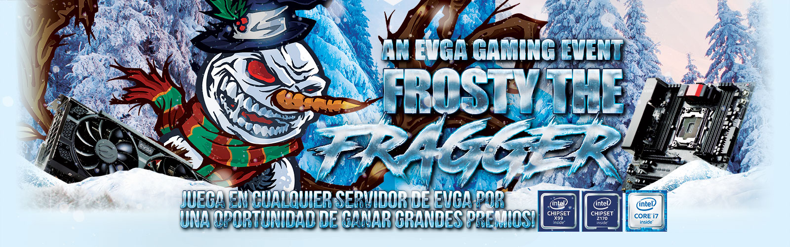 Frosty The Fragger Gaming Event