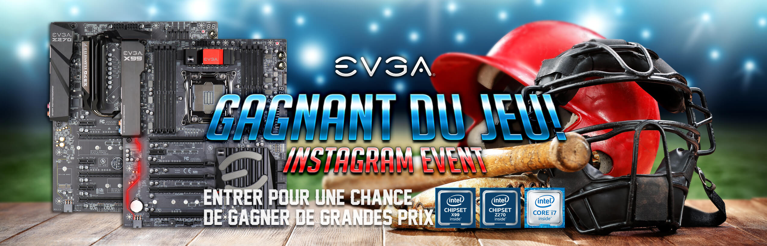 Gagnant du jeu EVGA! Instagram Event