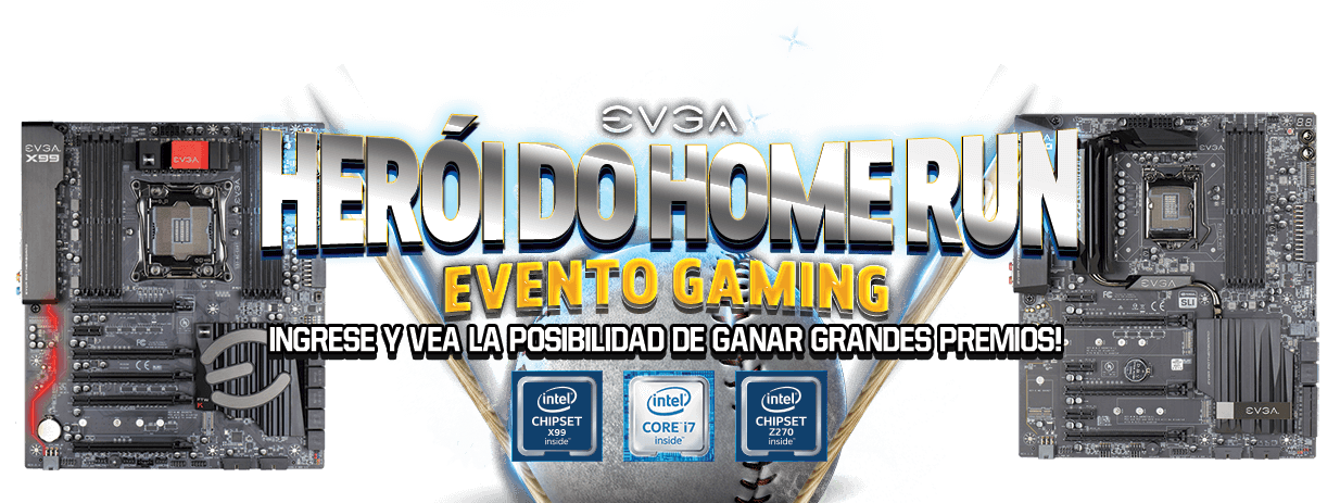 Evento Gaming EVGA Herói do Home Run