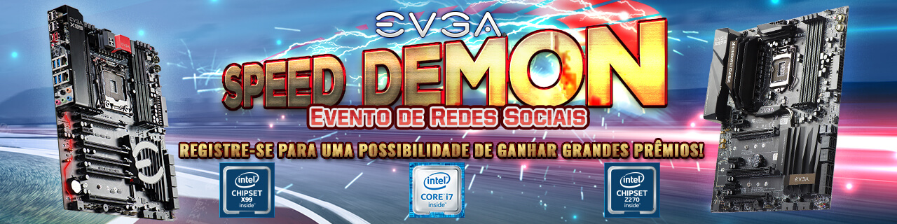 Evento de Redes Sociais Speed Demon