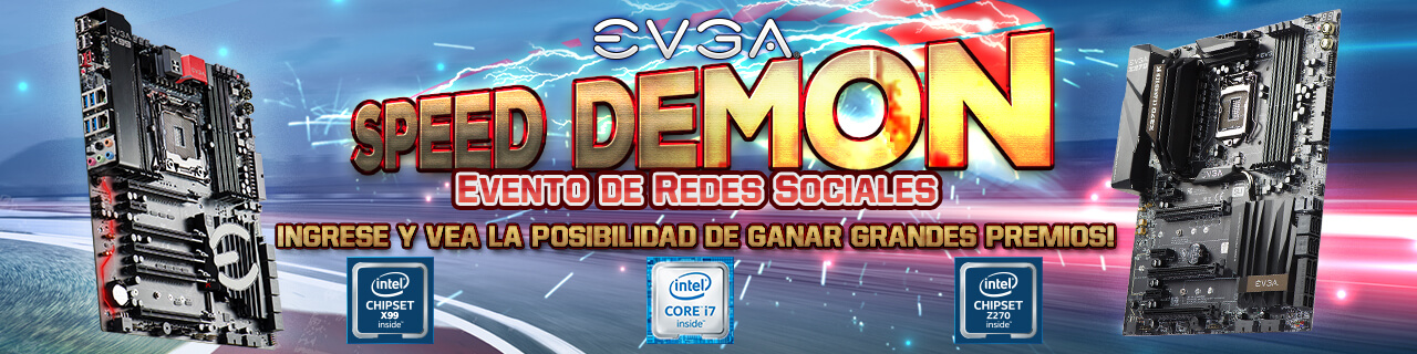 Evento de Redes Sociales Speed Demon