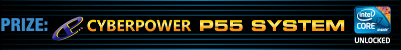 CyberpowerPC P55 System with Intel and EVGA