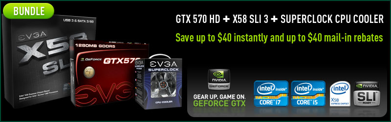 Gear Up with EVGA X58 Bundle 5