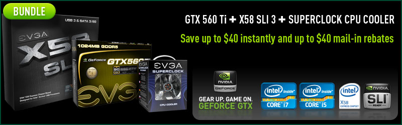 Gear Up with EVGA X58 Bundle 6