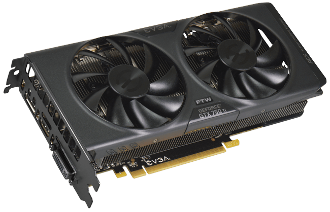 EVGA GeForce GTX 750 Ti FTW w/ EVGA ACX Cooler