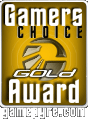 Gamers Choice Gold Award - Gamepyre.com