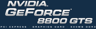 nVidia e-GeForce 8800 GTS