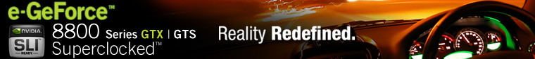 Introducing the GeForce 8800 Superclocked