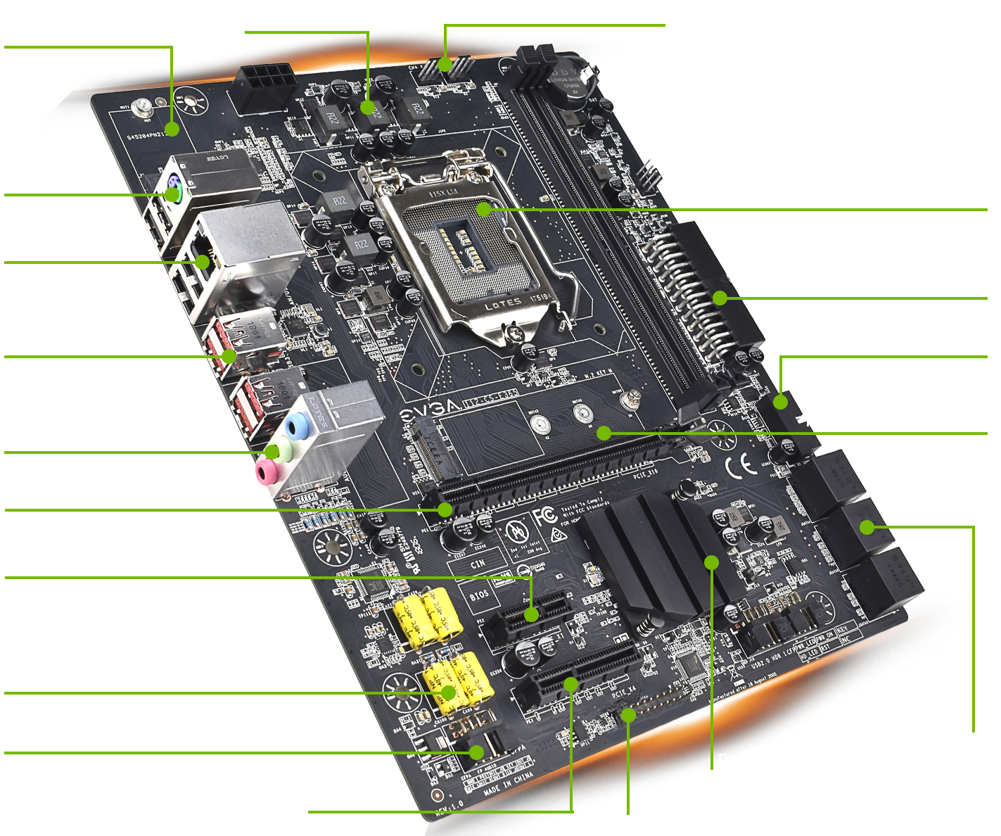 EVGA B360 Micro Motherboard