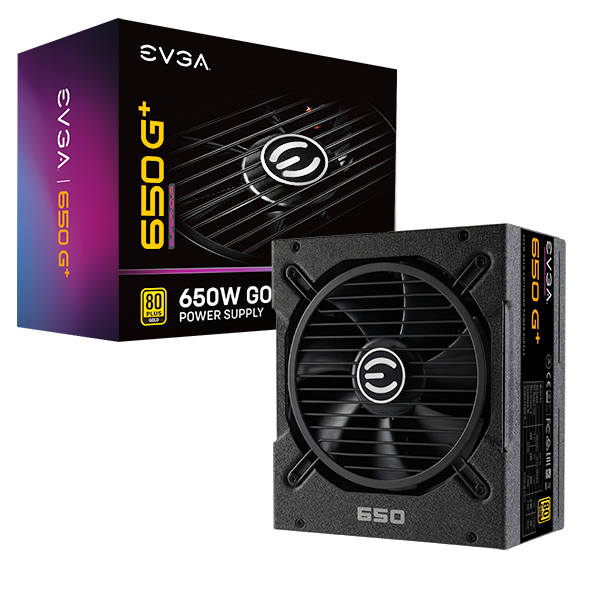 EVGA SuperNOVA 650 G+, 80 Plus Gold 650W, Fully Modular, FDB Fan, 10 Year Warranty, Includes Power ON Self Tester, Power Supply 120-GP-0650-X1