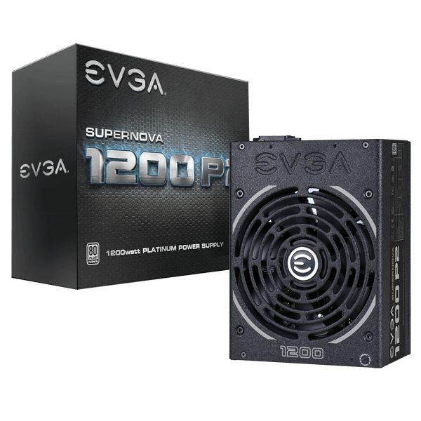 EVGA SuperNOVA 1200 P2, 80+ PLATINUM 1200W, Fully Modular, EVGA ECO Mode, 10 Year Warranty, Includes FREE Power On Self Tester Power Supply 220-P2-1200-X1