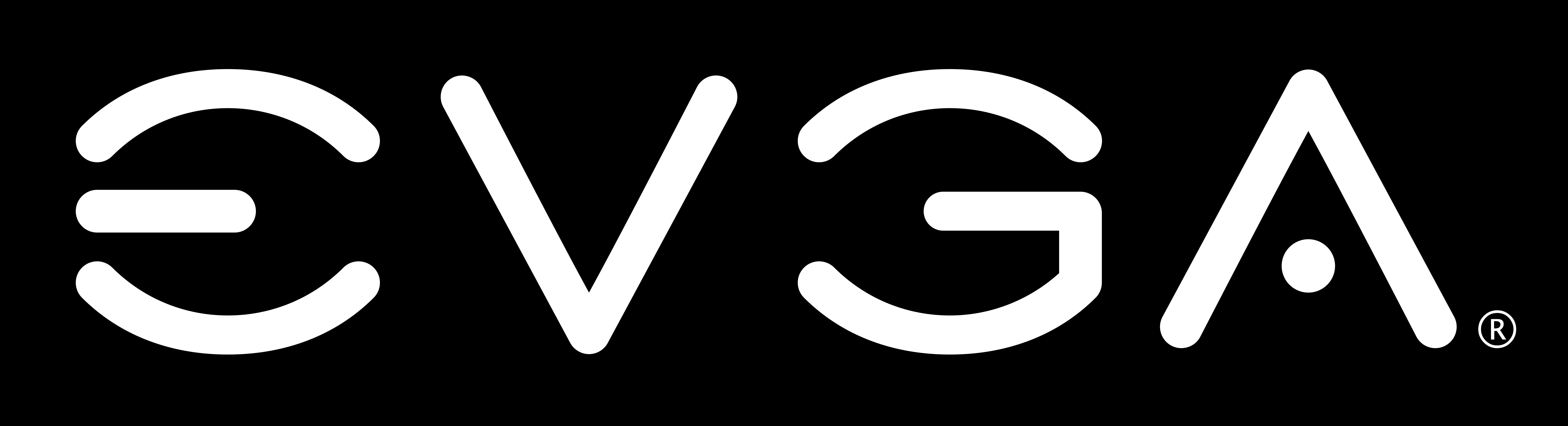 Evga logo white