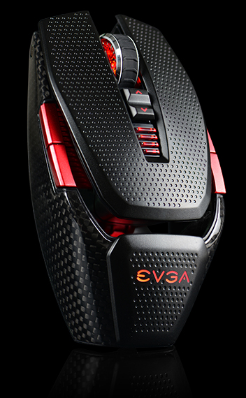 EVGA TORQ X10 Gaming-Maus Carbon Fiber