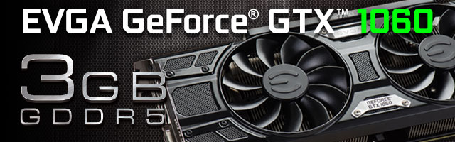 EVGA GeForce GTX 1060 3GB