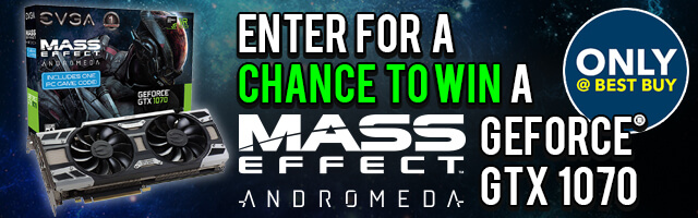 EVGA GeForce GTX 1070 Mass Effect: Andromeda