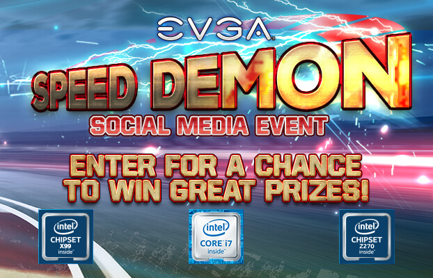 EVGA Speed Demon Social Media Event