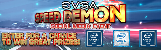 EVGA Speed Demon Social Event