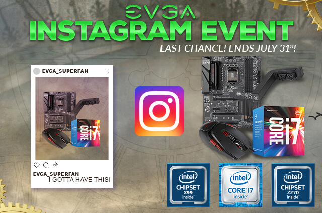 EVGA 18th Anniversary Instagram Event