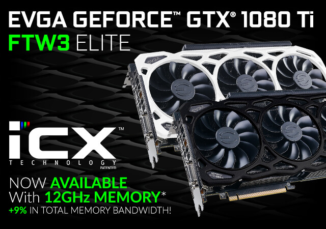 EVGA GeForce GTX 1080 Ti FTW3 ELITE