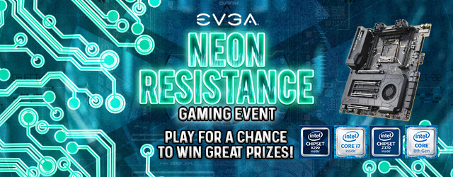 Neon Resistance Gaming Event