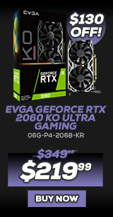 EVGA GeForce RTX 2060 KO ULTRA GAMING - 06G-P4-2068-KR