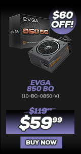 EVGA 850 BQ, 80+ BRONZE 850W