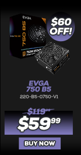 EVGA 750 B5, 80 Plus BRONZE 750W