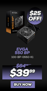 EVGA 550 BP, 80+ BRONZE 550W