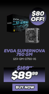 EVGA SuperNOVA 750 GM