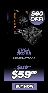 EVGA 750 B5
