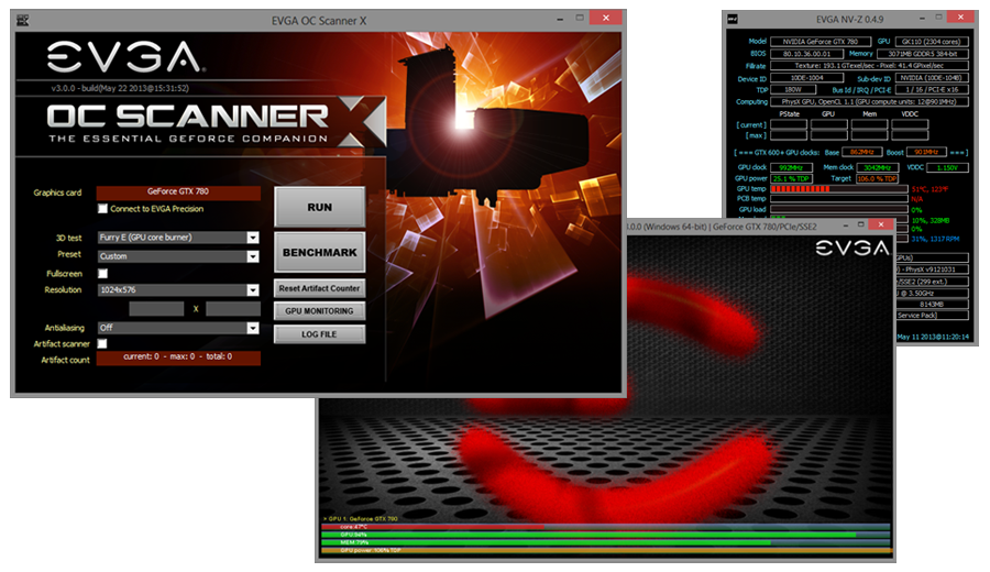 Faial Problem Børnepalads EVGA - Software - EVGA OC Scanner